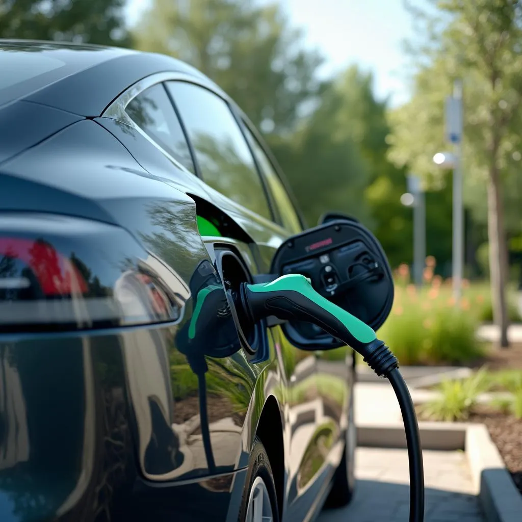 Развитие сети EV-зарядок